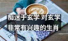 十二生肖中狂热于神秘学说，对玄学无比着迷的人群