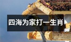 利用“四海为家”的主题，打一个与生肖相关的标题：以四海为家，探寻十二生肖的文化魅力