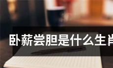 卧薪尝胆是哪个属相？ - 探索十二生肖中历史典故的奥秘