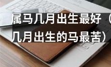 属马的几月份出生最有利（哪个月份生的马最不受苦）