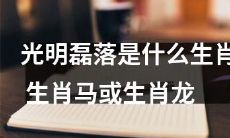 生肖马或生肖龙：探究光明磊落这一特质的含义与表现方式