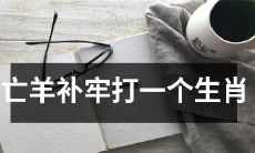 使用生肖让我们更好地理解“亡羊补牢”的谚语含义