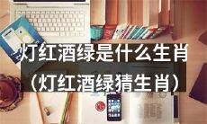 可以改写为： 推测生肖：灯红酒绿背后代表着哪一种生肖？