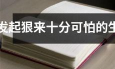 以狠厉著称的生肖，表现出极其可怕的本性