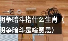 生肖之中，哪些动物代表着明争暗斗的意味？