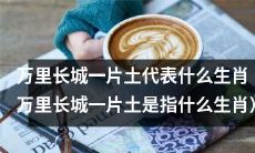 万里长城一片土，象征哪一生肖？