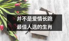 不一定是爱情长跑的最佳人选：探究哪些生肖适合亲密关系而哪些不太适合
