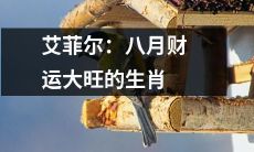 八月财运大旺！看看哪些生肖在艾菲尔眼中拥有最好的财运前景