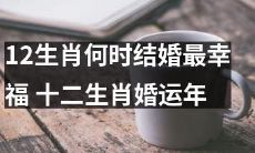 度解析:最佳结婚时机与幸福婚姻的揭秘——揭开12生肖婚姻运势的奥秘