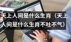 不容错过的终极问题：究竟是哪个生肖才是天上人间？（不吐不气）