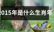 什么生肖是2015年的象征？