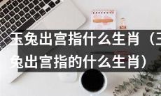 玉兔出宫是指哪个生肖？解读玉兔出宫与十二生肖的关系