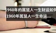 1960年出生的属鼠人一生的财富状况和命运如何？