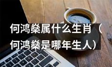 请问何鸿燊的生肖是什么并请问何鸿燊的出生年份是哪一年？