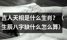 缺乏生肖特征时,如何计算吉人天相?- 一个关于生辰八字的指南