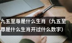 九五至尊：其属相为何？在历史上开过什么数字？