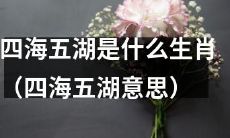 哪些属相与“四海五湖”的意义相符合？（解读“四海五湖”的属相特征）