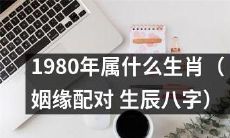 1980年生人的属相是什么？根据生辰八字如何进行姻缘配对？