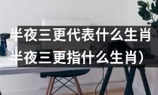 哪些生肖象征在深夜召唤的神秘能量(半夜三更象征哪些生肖的神秘能量)