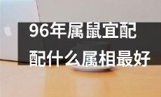 根据中国传统文化，适婚年龄为96年属鼠的人应与哪些属相最为配对？