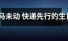十二生肖之中，快递业成为最活跃行业：兵马未动，快递先行