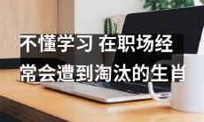 十二生肖中，缺乏学习意愿的人，往往在职场中频繁遭到淘汰
