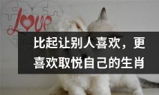 为自己而生：选择取悦自己而非迎合他人的生肖态度