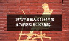 1971年属猪的人和1974年属虎的人是否适合相伴生活？同时，他们是否适合与1975年属兔的人结婚？