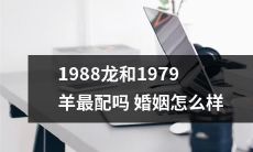 1988年出生的龙和1979年出生的羊适合结婚吗？他们的婚姻前景如何？