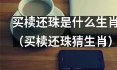 猜测买椟还珠生肖是哪个动物符号,增强你的文化知识和新颖考虑