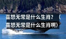 请问哪个生肖种类以喜怒无常为特征呢？（哪一种生肖是以喜怒无常为特征的？）
