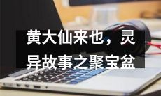 黄大仙之神秘来袭:奇幻故事之探寻聚宝盆的神奇力量