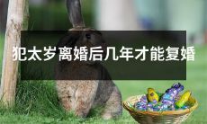 犯太岁离婚后需经过多少年的时间才能够复婚呢?