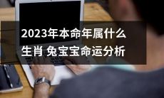 2023年，当属于兔宝宝本命年，那么这位兔宝宝的命运将会如何呢？让我们来一探究竟！