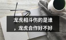 龙虎之争：斗争造成双方伤害，合作则能取得共赢局面