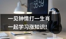 一见钟情，寻访与生肖相符的伴侣，共同学习拓展知识！