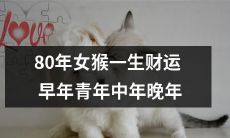 从青年到晚年，80年生的女猴幸运财富一路走来，足迹遍布人生各个阶段