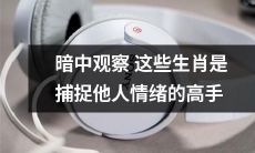 通过暗中观察生肖，成为高超的捕捉他人情绪能力的专家