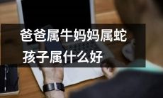 父亲属牛，母亲属蛇，那么他们的孩子属于哪个生肖更为合适呢？