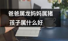 根据属相推断，爸爸是属龙，妈妈是属猪，那么孩子会是什么属相呢？请大家帮忙解答