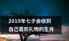 哪些人会在2019年七夕收到自己喜欢礼物？根据生肖来看