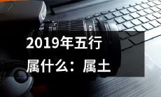 在2019年,根据五行理论,你所属的元素到底是什么?答案是:属土