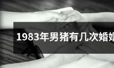 1983年男猪一生中经历了多少次婚姻？