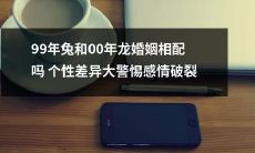 个体差异极大，99年兔和00年龙之间是否适合婚姻，面临感情破裂的警惕