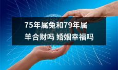 破解生肖匹配谜题：探究属兔75年和属羊79年是否财运合拍、婚姻幸福成就？