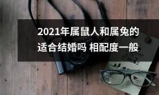 2021年是属鼠人和属兔人适合结婚吗?他们的相配度普遍表现一般