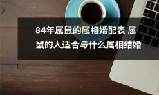 根据出生年份划分的属鼠婚配表：探究84年属鼠人最适合与哪些属相的人结婚？