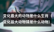 哪个生肖拥有最大的变化性？（Which zodiac animal has the greatest variability?)