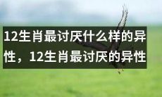 特质揭秘：揭示12星座里最令其不喜的异性特点，12生肖最讨厌的异性特质是？