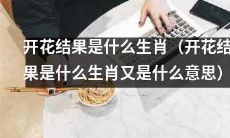 开花结果是什么生肖，它所代表的涵义又是什么？